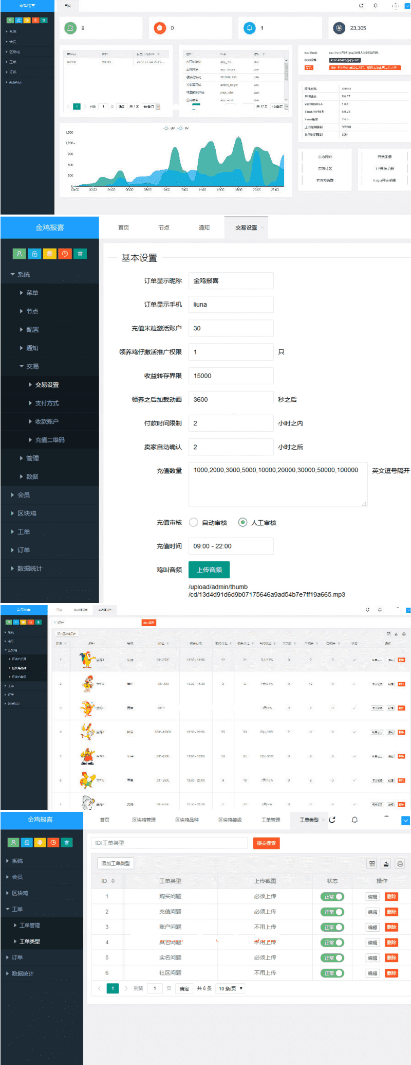  全新UI区块鸡区块链系统源码，区块宠物养成养殖系统，可封装APP，带搭建教程