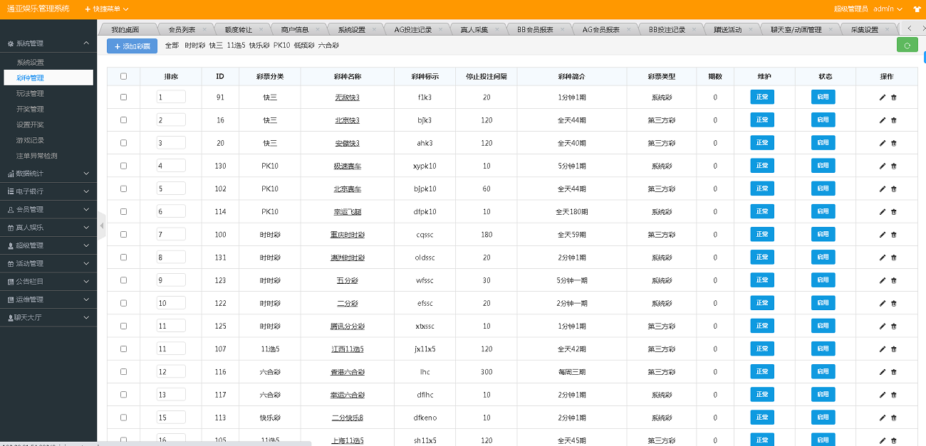 通亚cp源码-大富5.0系统全新改版升级,全新ssc模式 带聊天室
