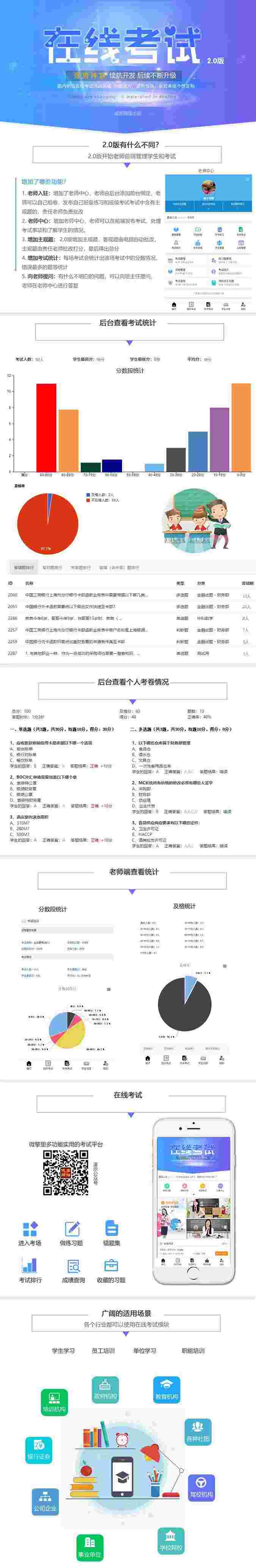 ​功能模块：在线考试V2.4.9 原版