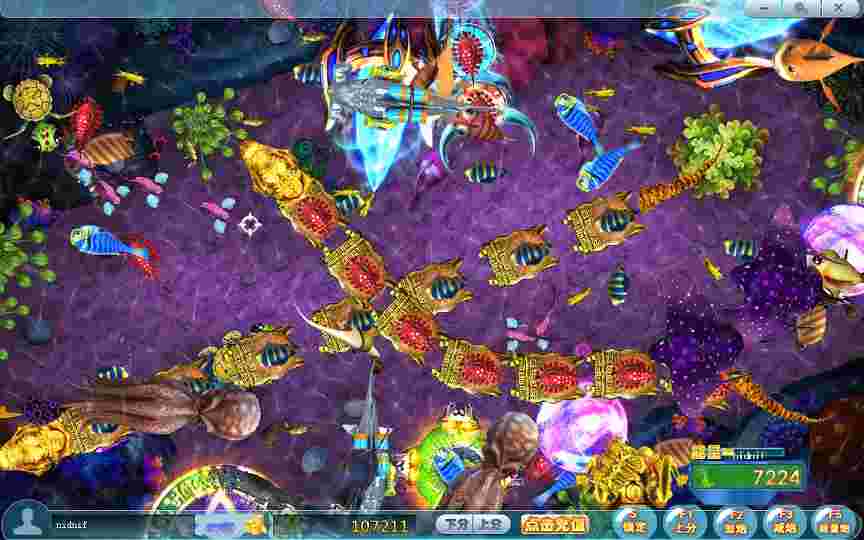 捕鱼源码渔王争霸蛇形争霸，带后台控制管理系统，完整可用！