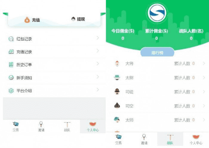 币圈免公众号小清新版,推广K线正常,对接支付完美源码