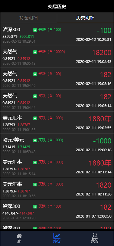 2020全新UI微盘时间盘完整数据打包跳动k线