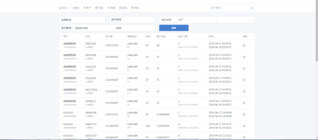 最新疯狂蚂蚁挖矿区块链模式资金盘源码带完整教程
